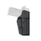 Holster Police 2D Radar 1957 Glock 19 droitier niveau II polymère, sûreté Evolock-S