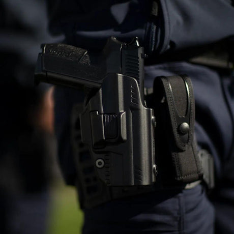 Holster à rétention GK Pro Glock 17/19 injecté port haut réglable 5 positions