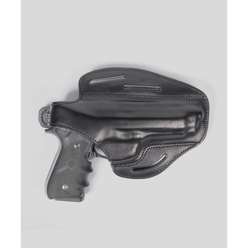 Holster de ceinture GK Professional Flatguard en cuir moulé, Beretta 92F et MAC 50