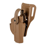 Holster de ceinture King Cobra ER40 pour Glock 17 et 19 rétention mécanique niveau 4