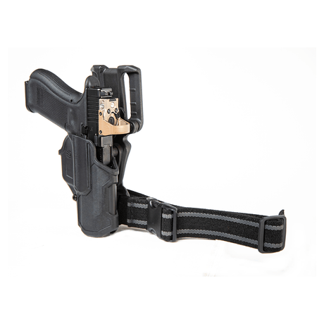 Holster de cuisse Blackhawk T-Series L2C Overt Kit avec lampe