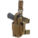 Holster de cuisse Condor Tornado enveloppant lampe ou laser admis porte-chargeur