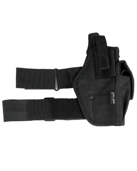 Holster de cuisse Mil-Tec universel en polyester enduit PVC avec porte-chargeur intégré