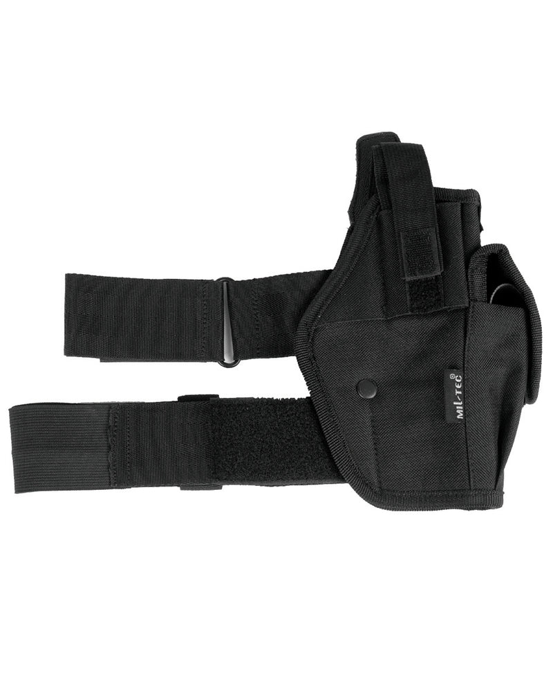 Holster de cuisse Mil-Tec universel en polyester enduit PVC avec porte-chargeur intégré