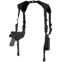 Holster d'épaule Condor Universal ambidextre harnais matelassé deux porte-chargeurs
