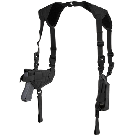 Holster d'épaule Condor Universal ambidextre harnais matelassé deux porte-chargeurs