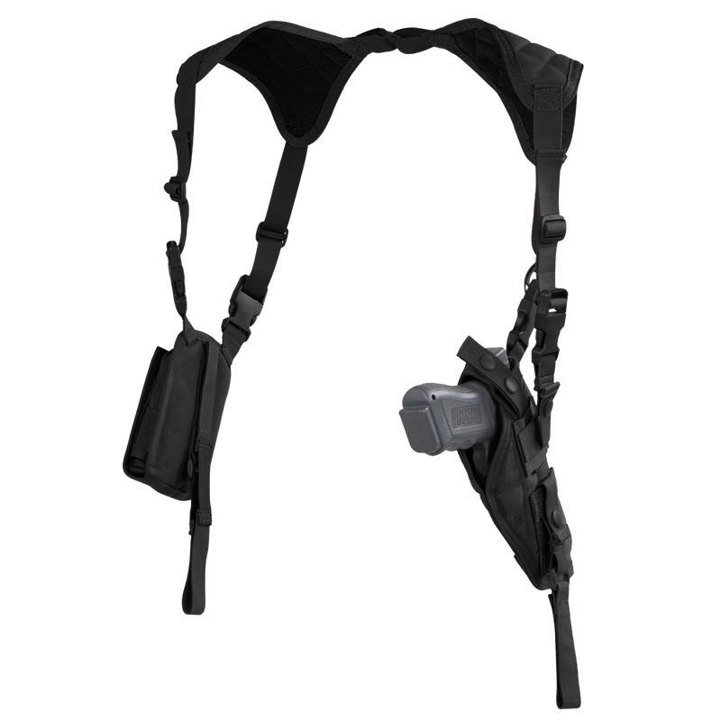 Holster d'épaule Condor Vertical ambidextre avec deux porte-chargeurs pistolet