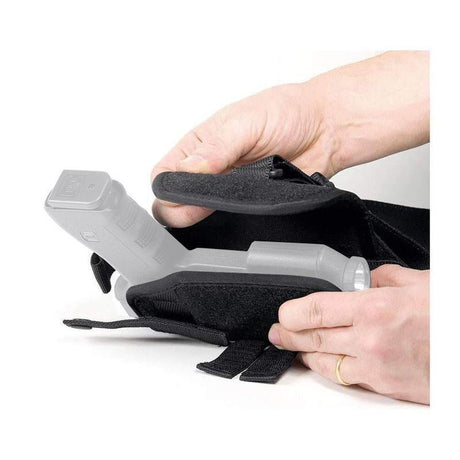 Holster d'épaule universel Vega Holster en nylon — port horizontal, double sécurité et porte-chargeur double