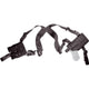 Holster d'épaule universel Vega Holster en nylon — port horizontal, double sécurité et porte-chargeur double