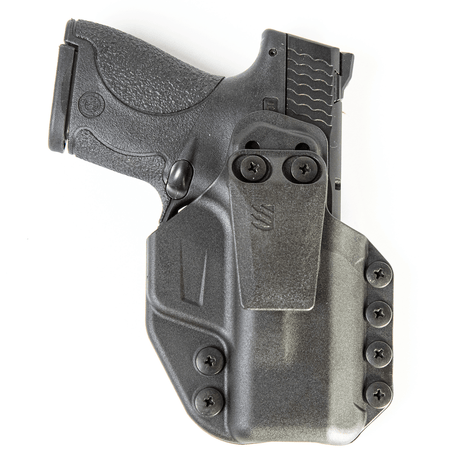 Holster inside Blackhawk Stache