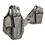 Holster inside Blackhawk Stache Premium