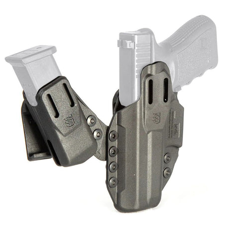 Holster inside Blackhawk Stache Premium Kit