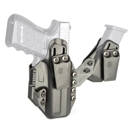 Holster inside Blackhawk Stache Premium Kit