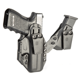 Holster inside Blackhawk Stache Premium