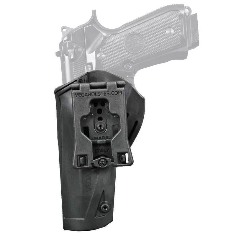 Holster rigide Cama Vega Holster CCH8 en polymère à sécurité index niveau 2, pour Beretta 92
