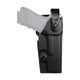 Holster rigide Vega Holster VKD8 Vegatek Duty en polymère à doublure interne silencieuse, niveau 2