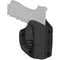 Holster rigide Vega Holster VKK8 Keeper en polymère à rétention par pontet, compatible MOLLE et ceinturon