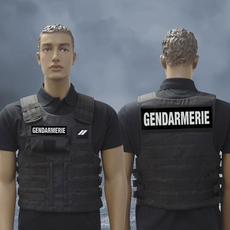 Housse de gilet pare-balles Patrol Equipement MOLLE en polyester 600D enduit PVC