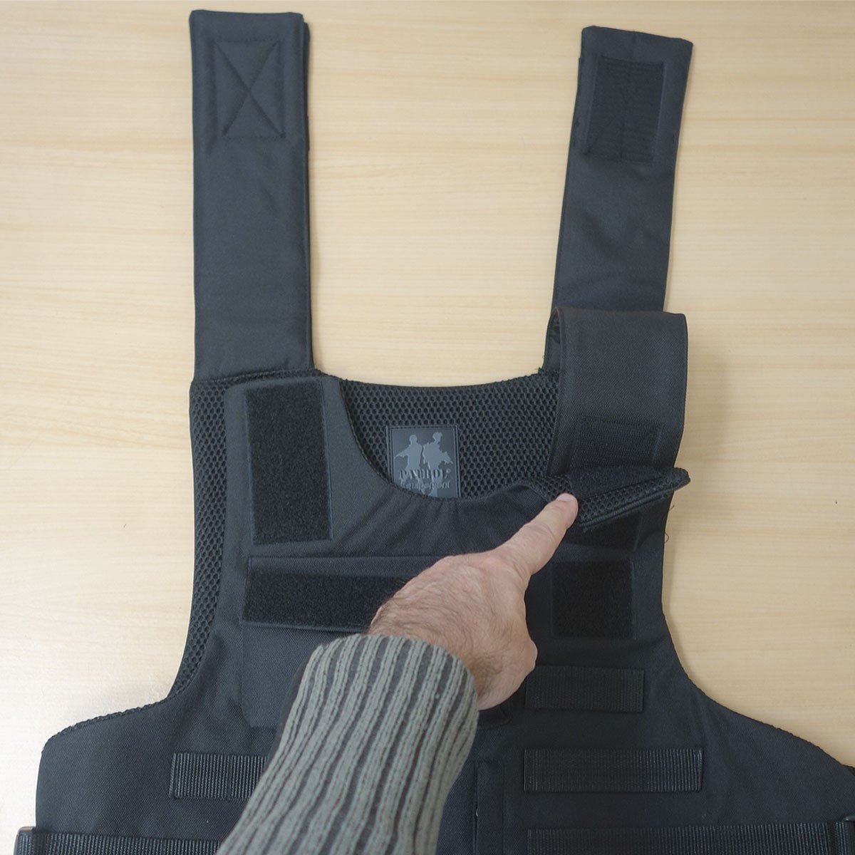 Housse de gilet pare-balles Patrol Equipement MOLLE en polyester 600D enduit PVC