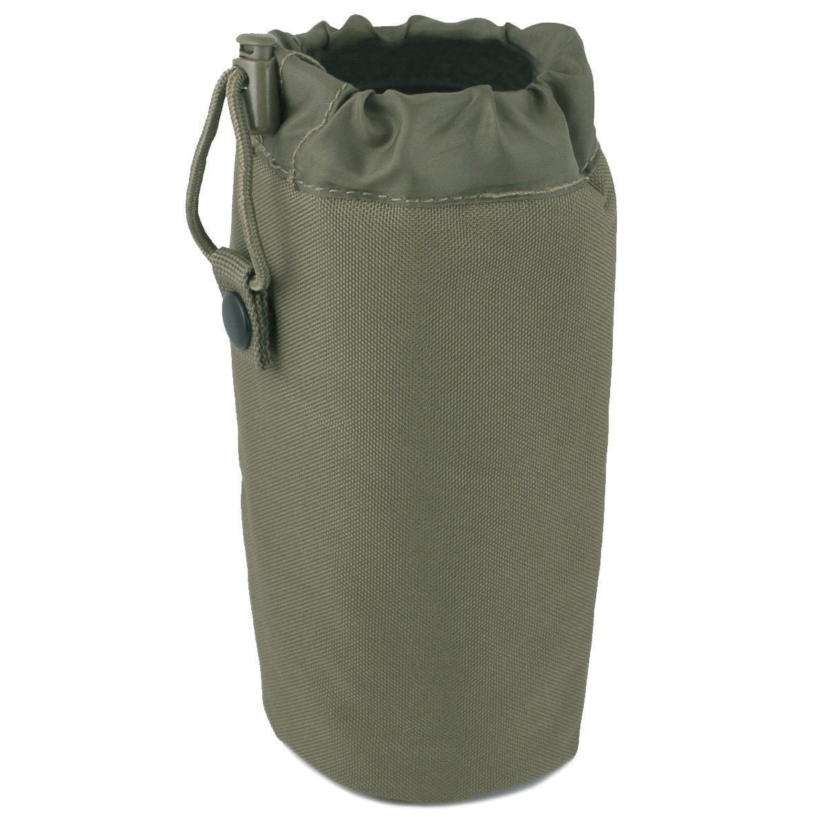 Housse de gourde Mil-Tec polyester 600D enduit PVC à cordon de serrage MOLLE