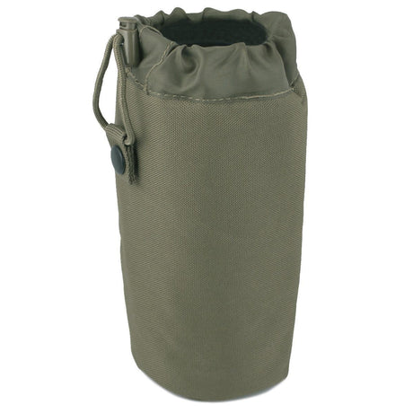Housse de gourde Mil-Tec polyester 600D enduit PVC à cordon de serrage MOLLE