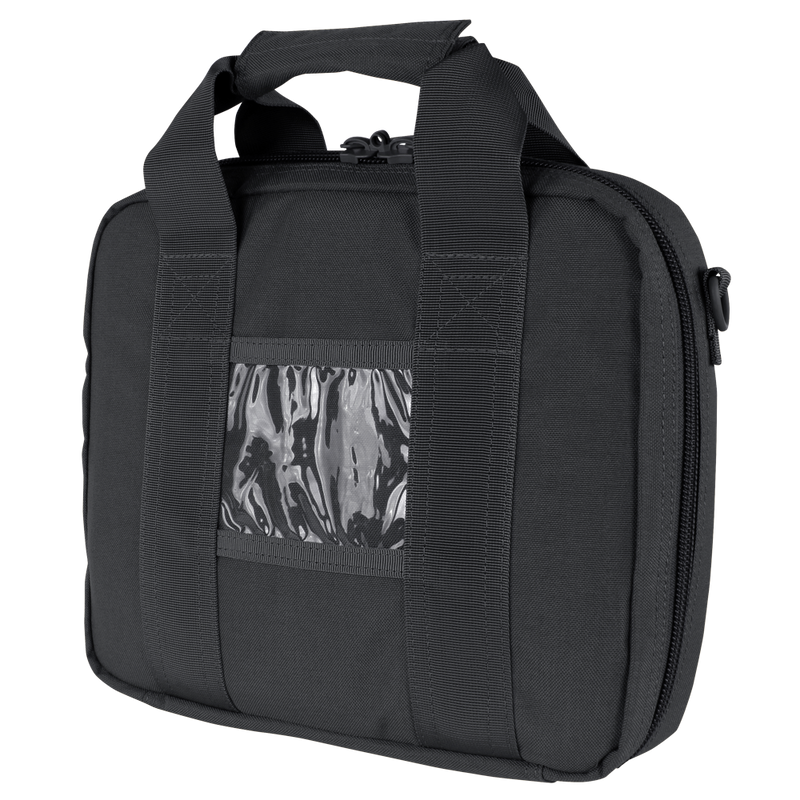 Housse pour arme Condor Pistol Case 30 x 25 cm matelassée verrouillable holster inclus