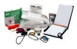 Kit de survie BCB 20 pièces en pochette nylon 500D compartimentée 14 x 15 x 7 cm