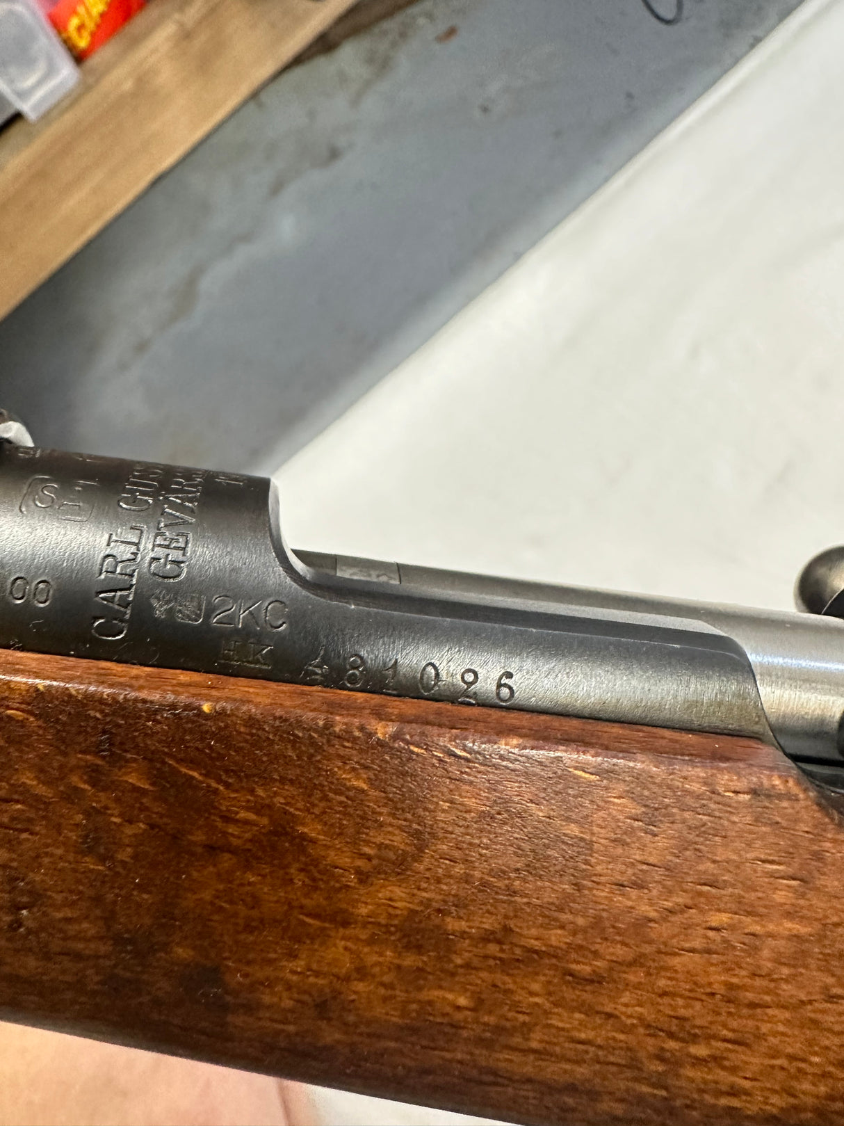 Fusil Mauser 1896 cal. 6.5 x 55