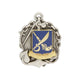 Insigne de béret ARGENT FUSILIER MARIN DMB Products - Argent - Welkit.com