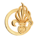 Insigne de béret Boussemart 2e Régiment étranger de génie en zamac injecté