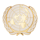 Insigne de béret Boussemart ALAT ONU et troupes de marine métal zamac injecté