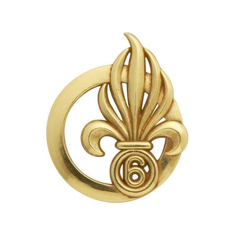 Insigne de béret OR LÉGION 6E REG