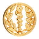 Insigne de béret du Service de santé des armées Boussemart en zamac injecté gravé