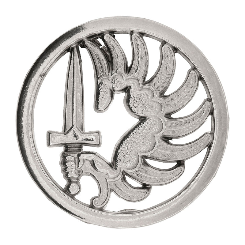 Insigne de béret métropole Boussemart en zamac injecté finition brillante gravure 2D ou 3D