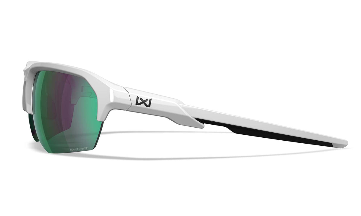 Lunettes balistiques Wiley X WX JAKL MIL-PRF-32432A verres polarisés Captivate miroir blanc
