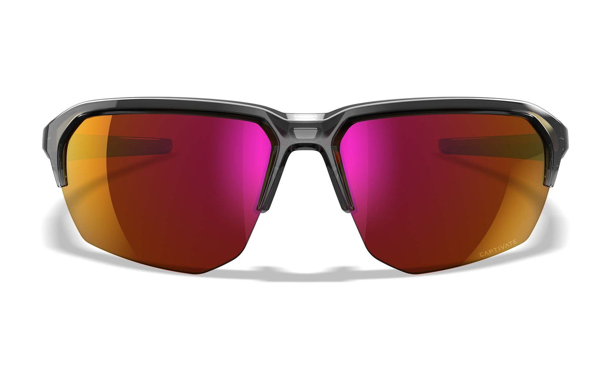 Lunettes balistiques Wiley X WX JAKL MIL-PRF-32432A verres Captivate miroir gris translucide