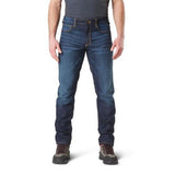 Jeans tactique 5.11 Tactical Defender-Flex coupe étroite en denim extensible (coton/polyester)