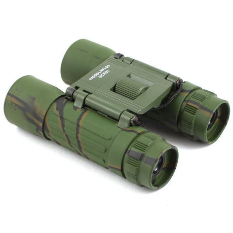 Jumelles Mil-Tec pliables 10×25 objectif 25 mm champ 101 m/1000 m 220 g avec pochette