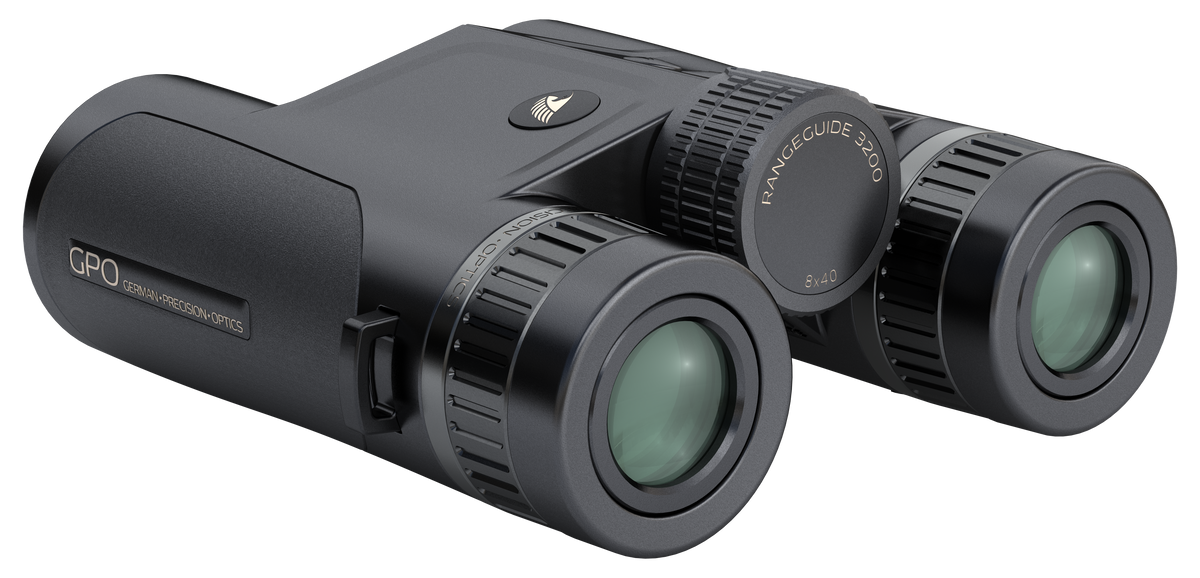 Jumelles avec télémètre GPO Rangeguide 3200 8x40 grossissement 8 x 42 mm