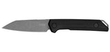 Couteau à lame fixe Kershaw Mini Iridium Fixed Blade 1051 acier D2 lame 79 mm