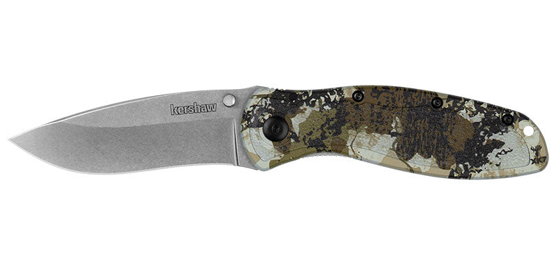 Couteau pliant Kershaw Blur Kings Camo 1670 acier 14C28N lame 86 mm