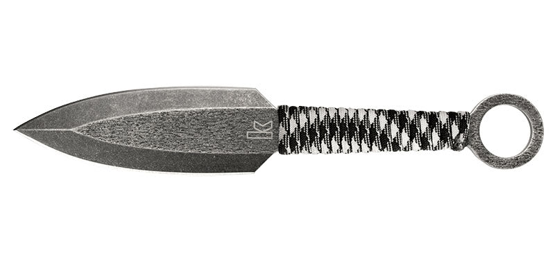 Set de 3 couteaux de lancer Kershaw Ion pleine soie lame 114 mm avec étui nylon