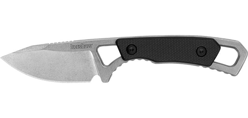 Couteau à lame fixe Kershaw Brace 2085 acier 8Cr13MoV lame 50 mm lame drop point