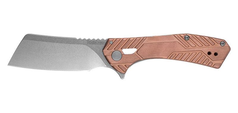 Couteau pliant Kershaw Static Copper 3445 acier D2 lame 71 mm lame sheepfoot