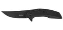 Couteau pliant Kershaw Outright trailing point 8320BLK acier 8Cr13MoV lame 76 mm
