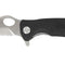Karambit Honey Badger Medium Claw dentelé acier 8Cr13MoV lame 76 mm