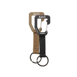 Kit Hardpoint six mousquetons 5.11 Tactical acier boîte de présentation