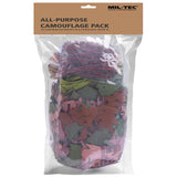Kit camouflage Mil-Tec All-Purpose 315 feuilles et 30 m d'herbe artificielle pour tenue Ghillie