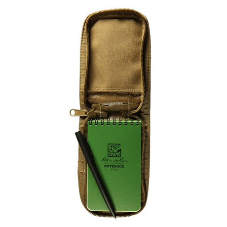 Kit carnet à spirale supérieure 7,5 x 12,5 cm Rite In The Rain stylo et housse Cordura