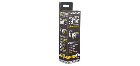 Kit de 5 courroies abrasives Work Sharp 3/4 x 12 pouces pour affûteur Ken Onion
